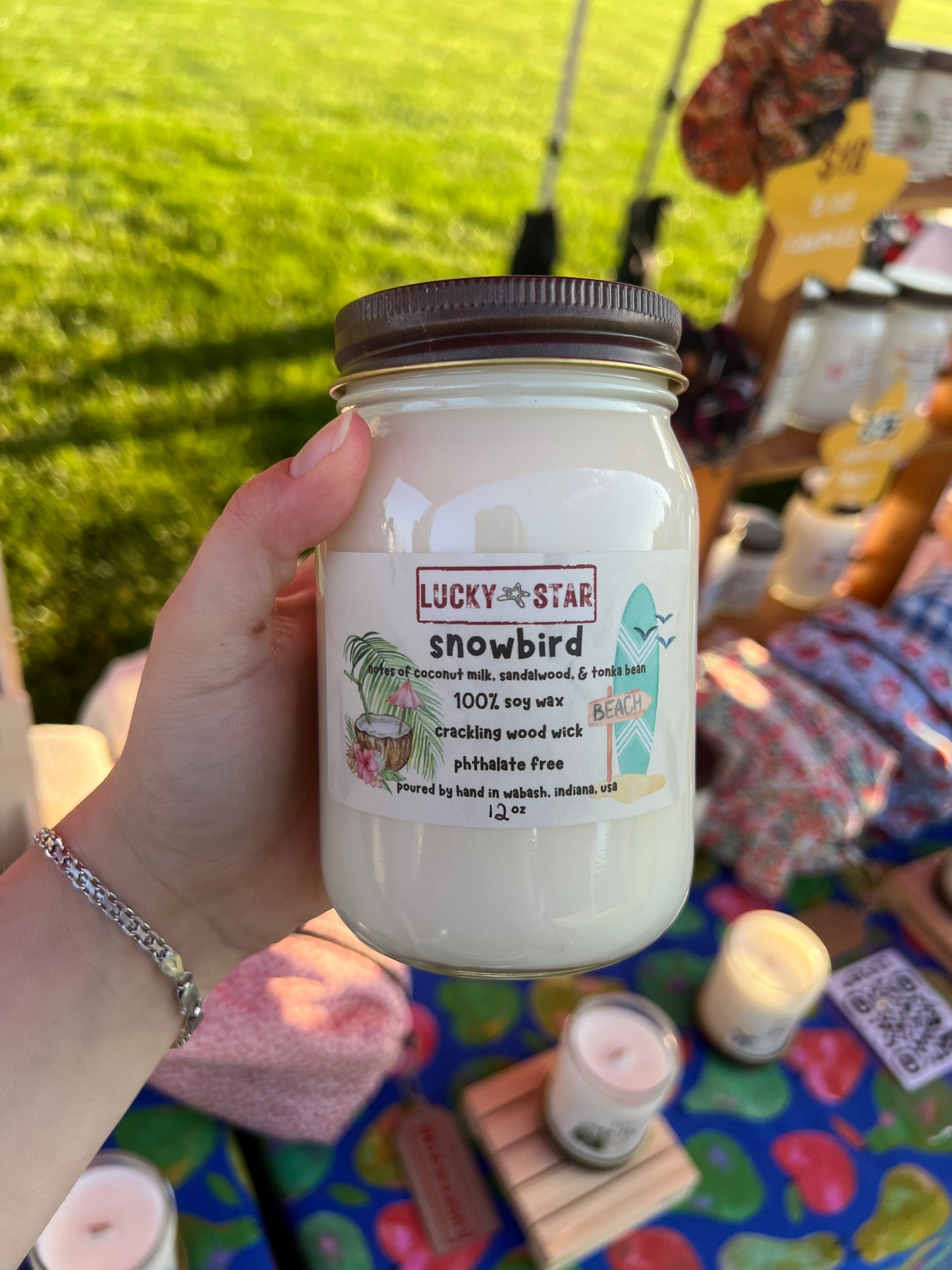 Snowbird Candle