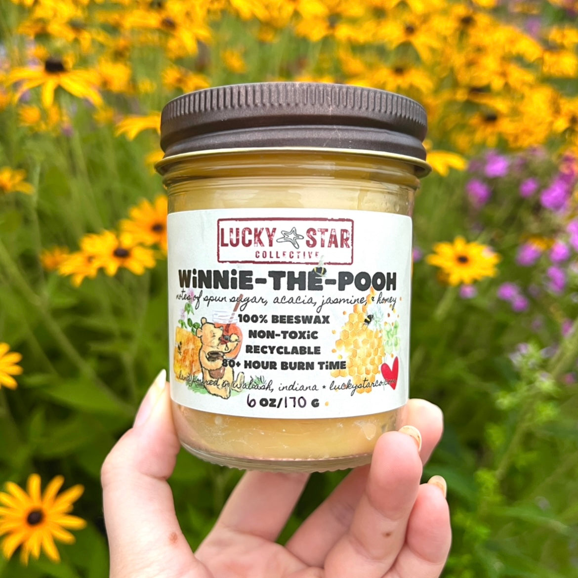 Winnie-the-Pooh Beeswax Candle