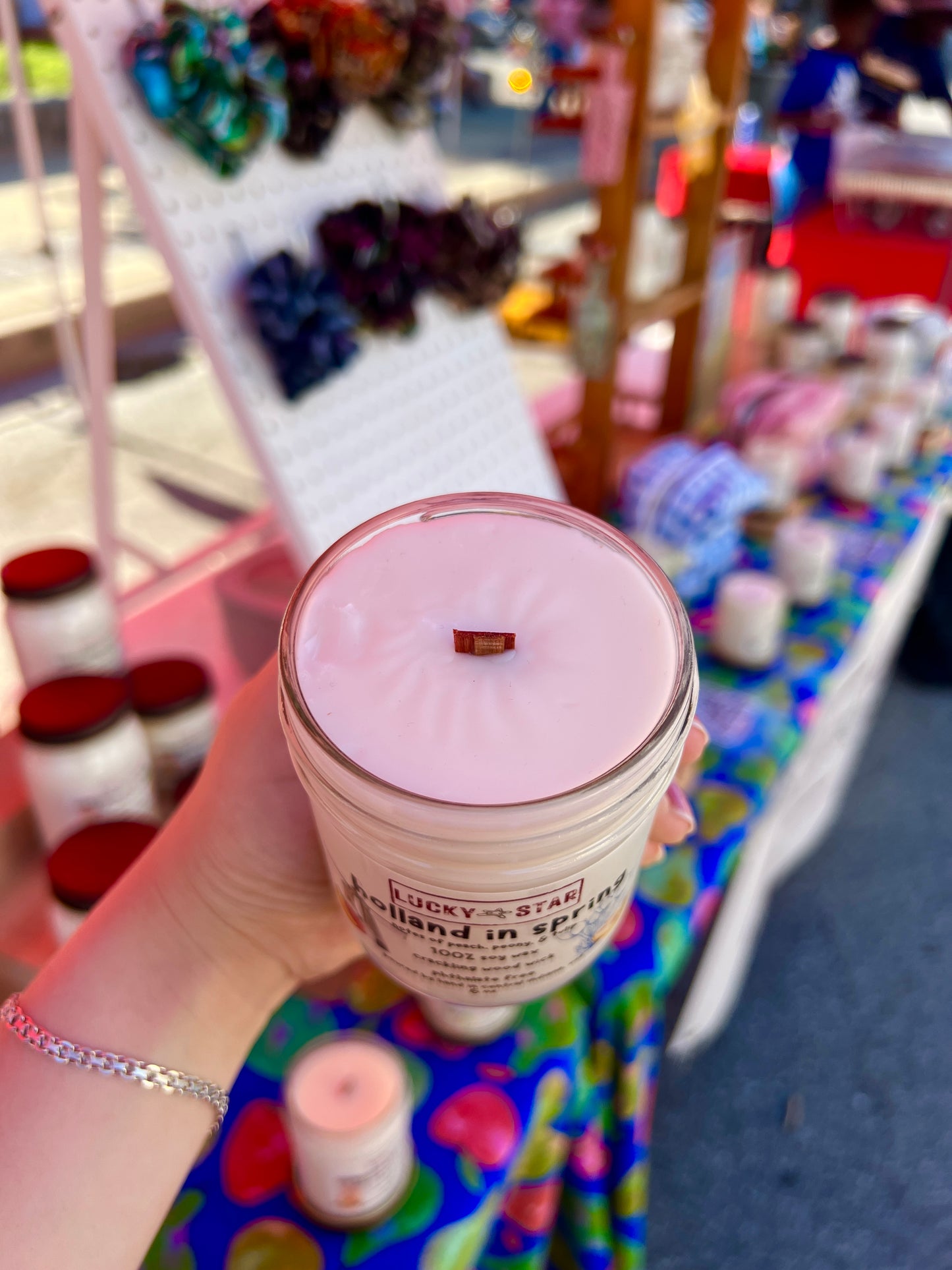 Holland In Spring Candle