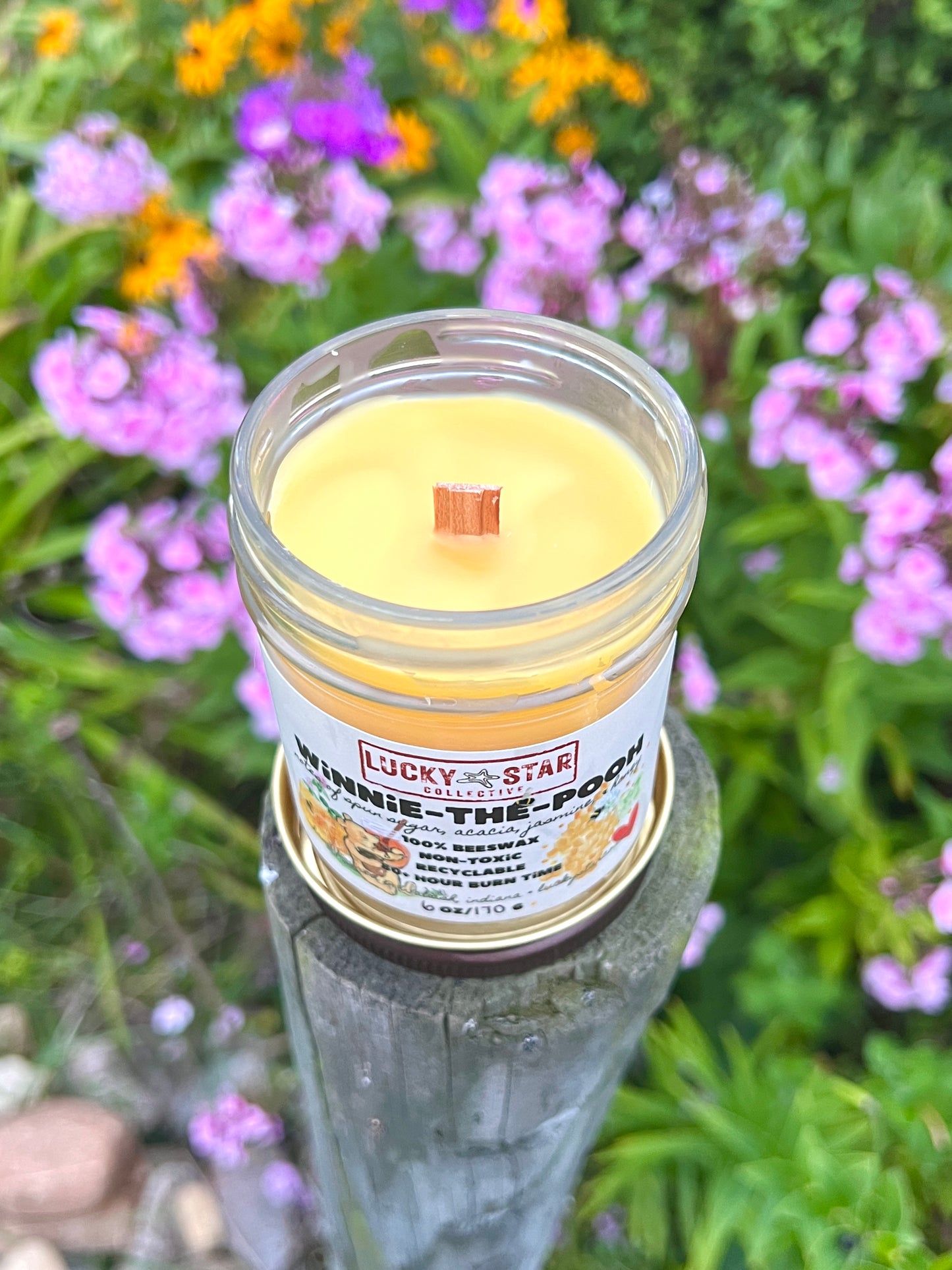 Winnie-the-Pooh Beeswax Candle