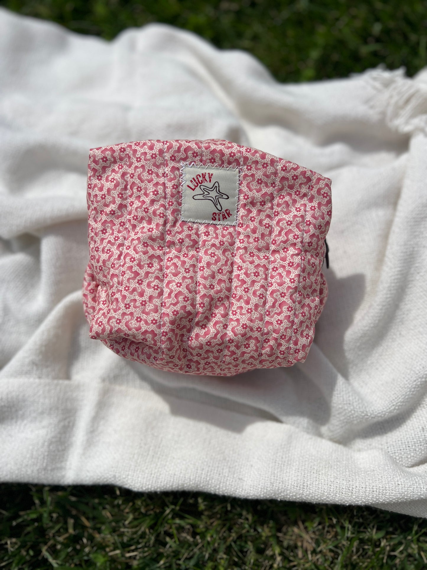 Illene Quilted Make-Up Bag