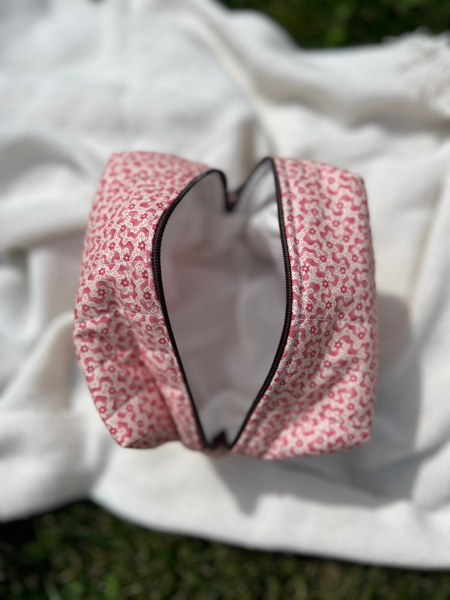 Illene Quilted Make-Up Bag