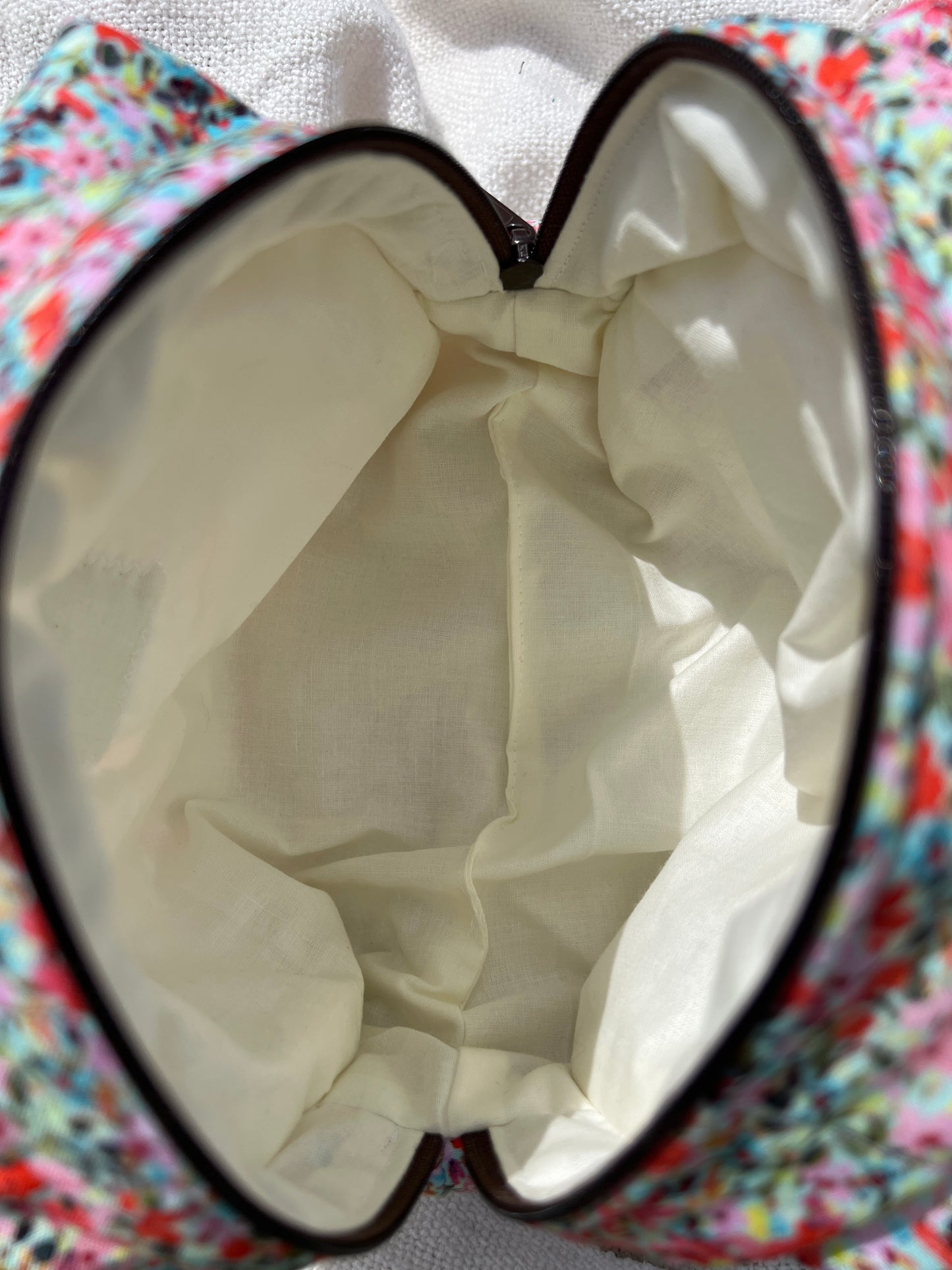 Flower Fields Quilted Make-Up Bag