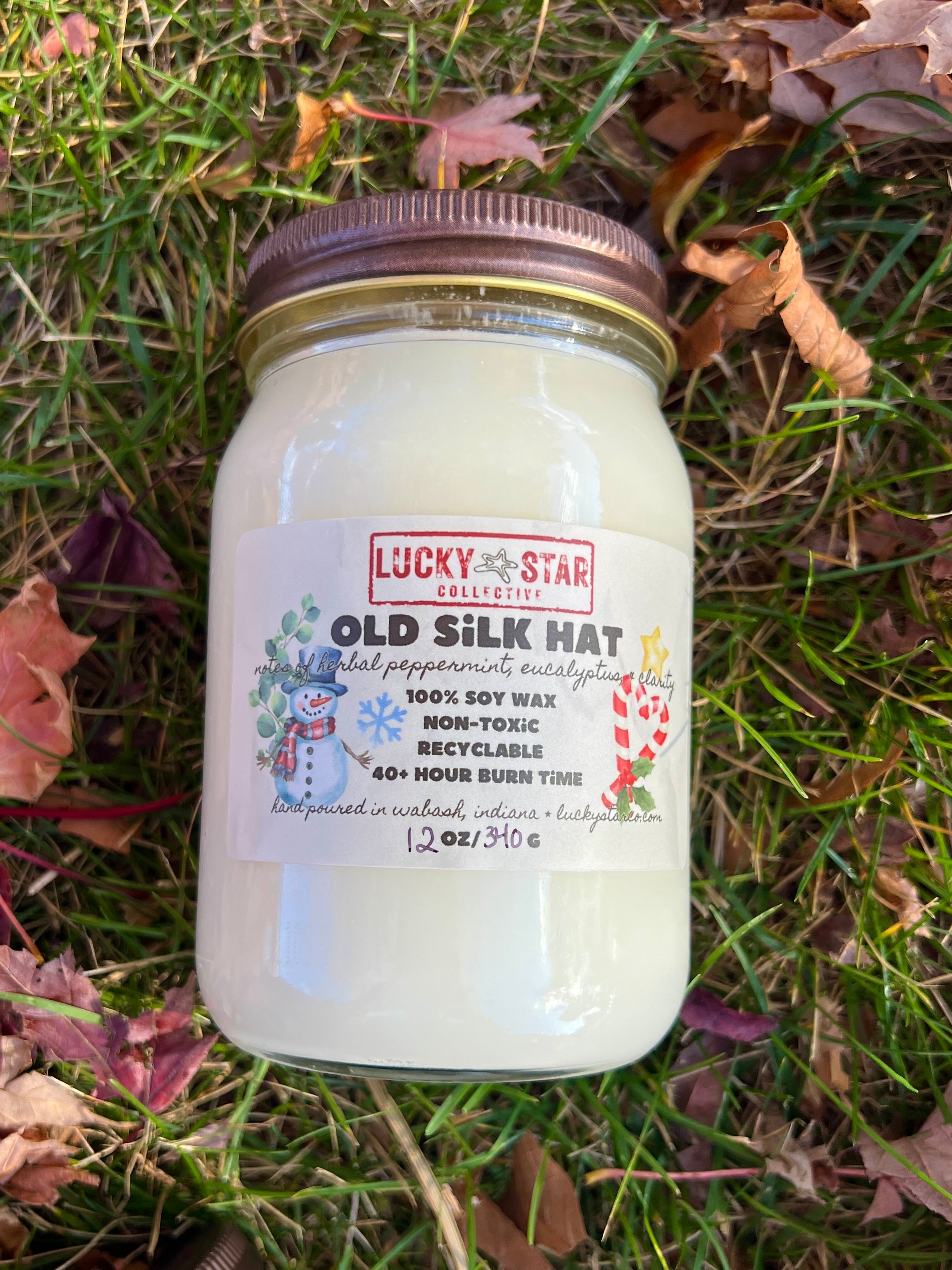 Old Silk Hat Candle