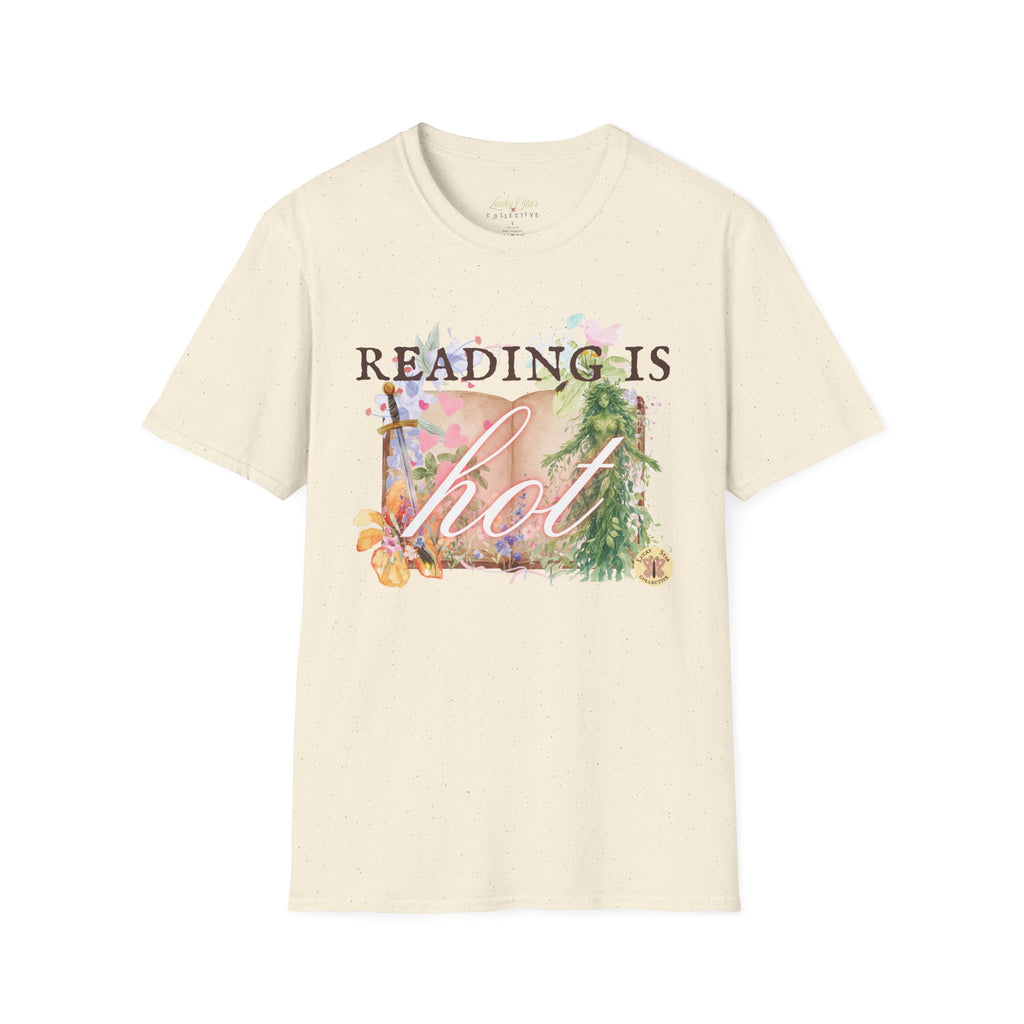 Reading is Hot Unisex T-Shirt - Green Planet
