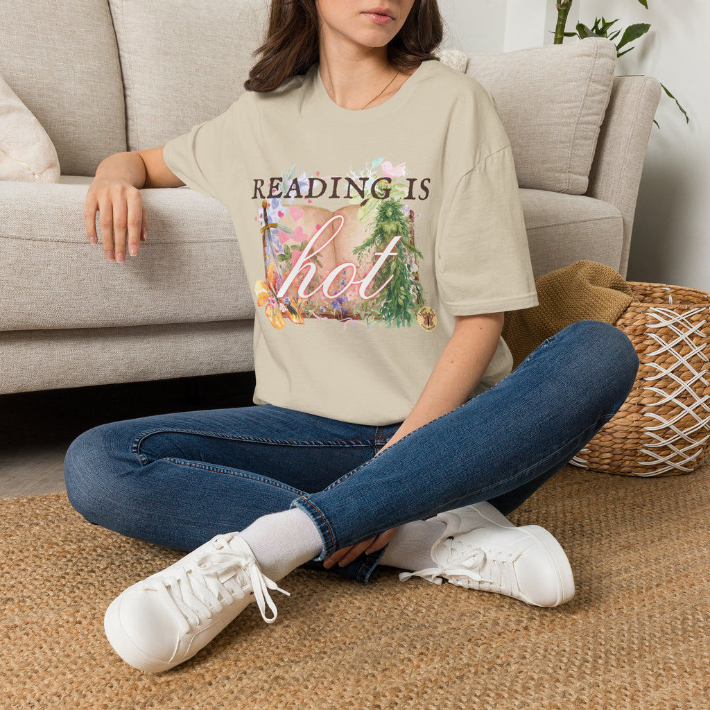 Reading is Hot Unisex T-Shirt - Green Planet