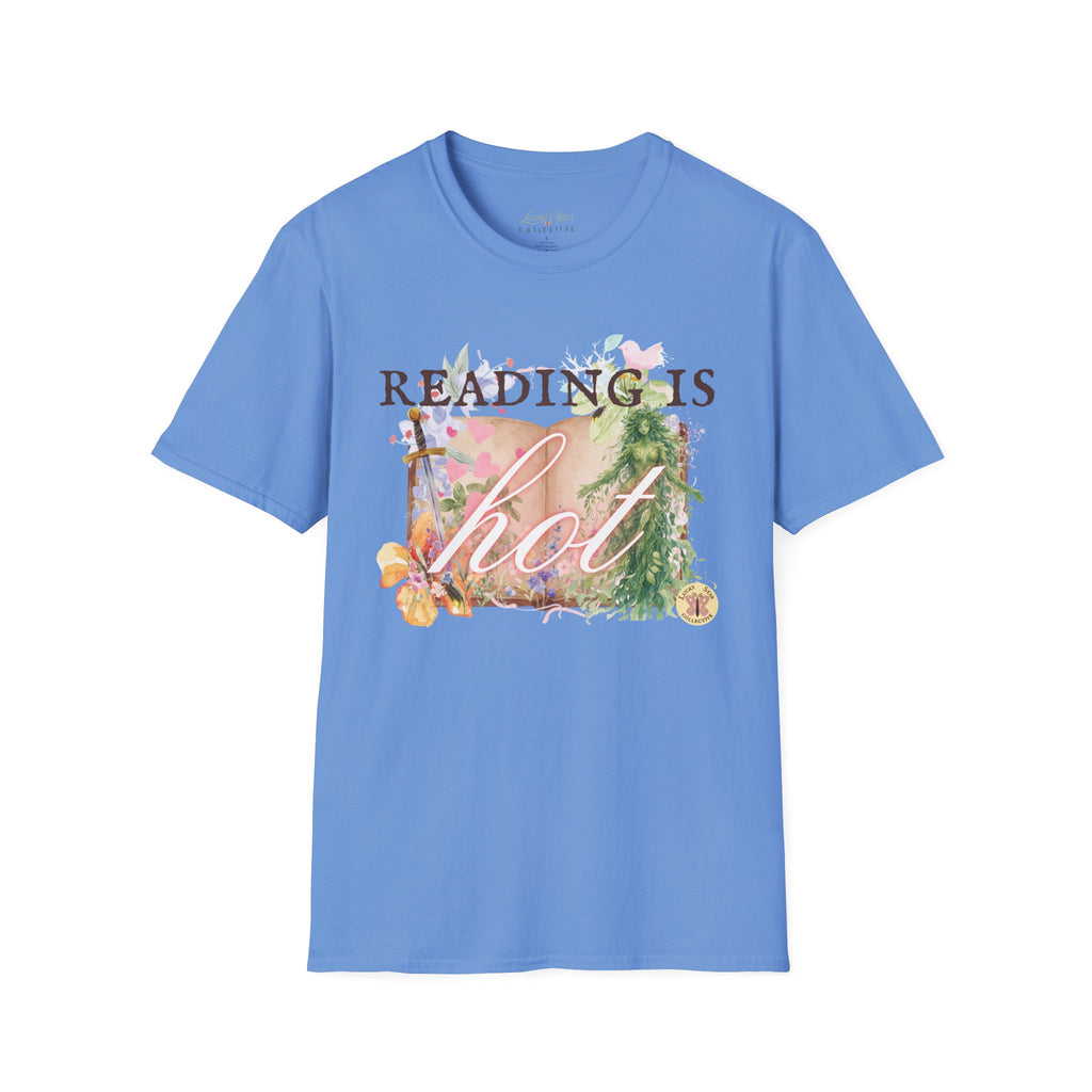 Reading is Hot Unisex T-Shirt - Green Planet