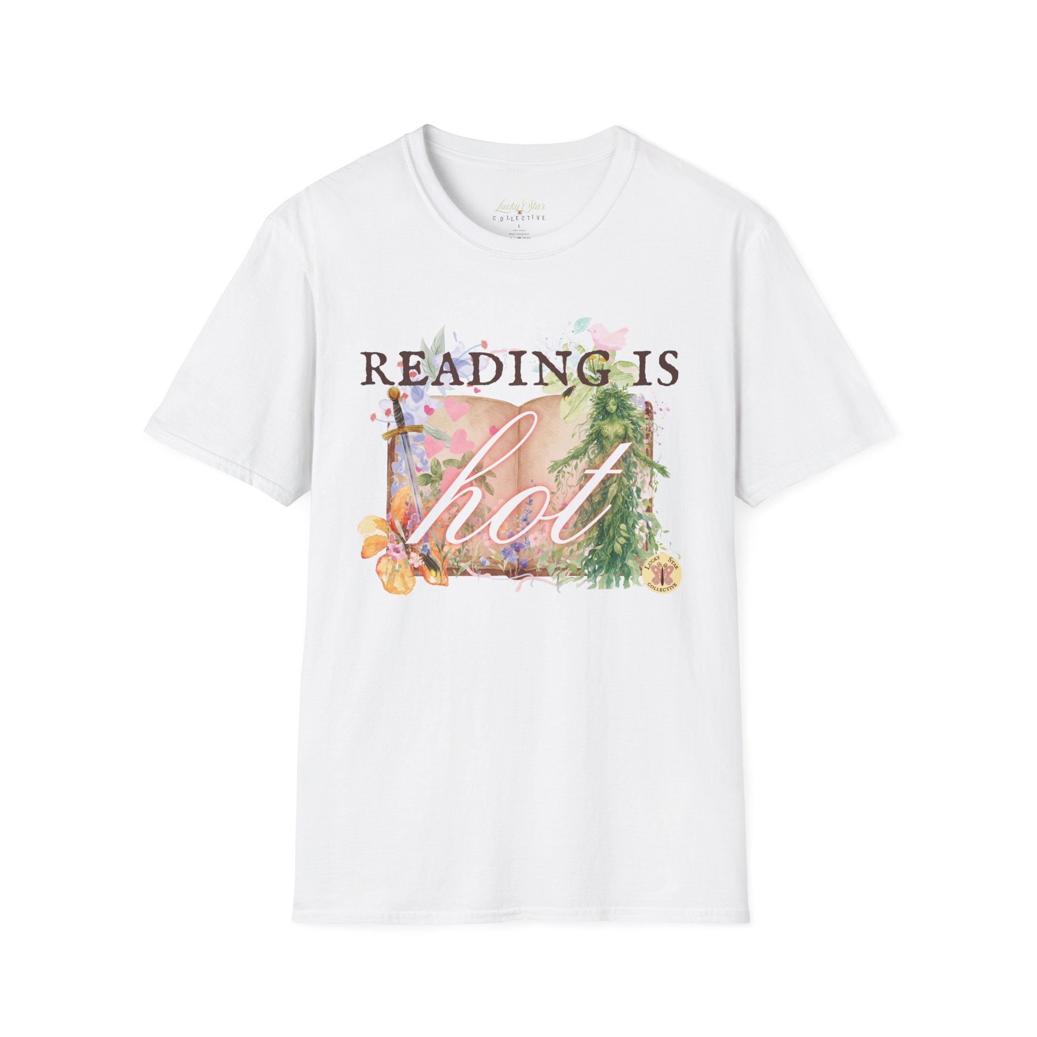 Reading is Hot Unisex T-Shirt - Green Planet