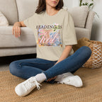Reading is Hot Unisex T-Shirt - Blue Wind