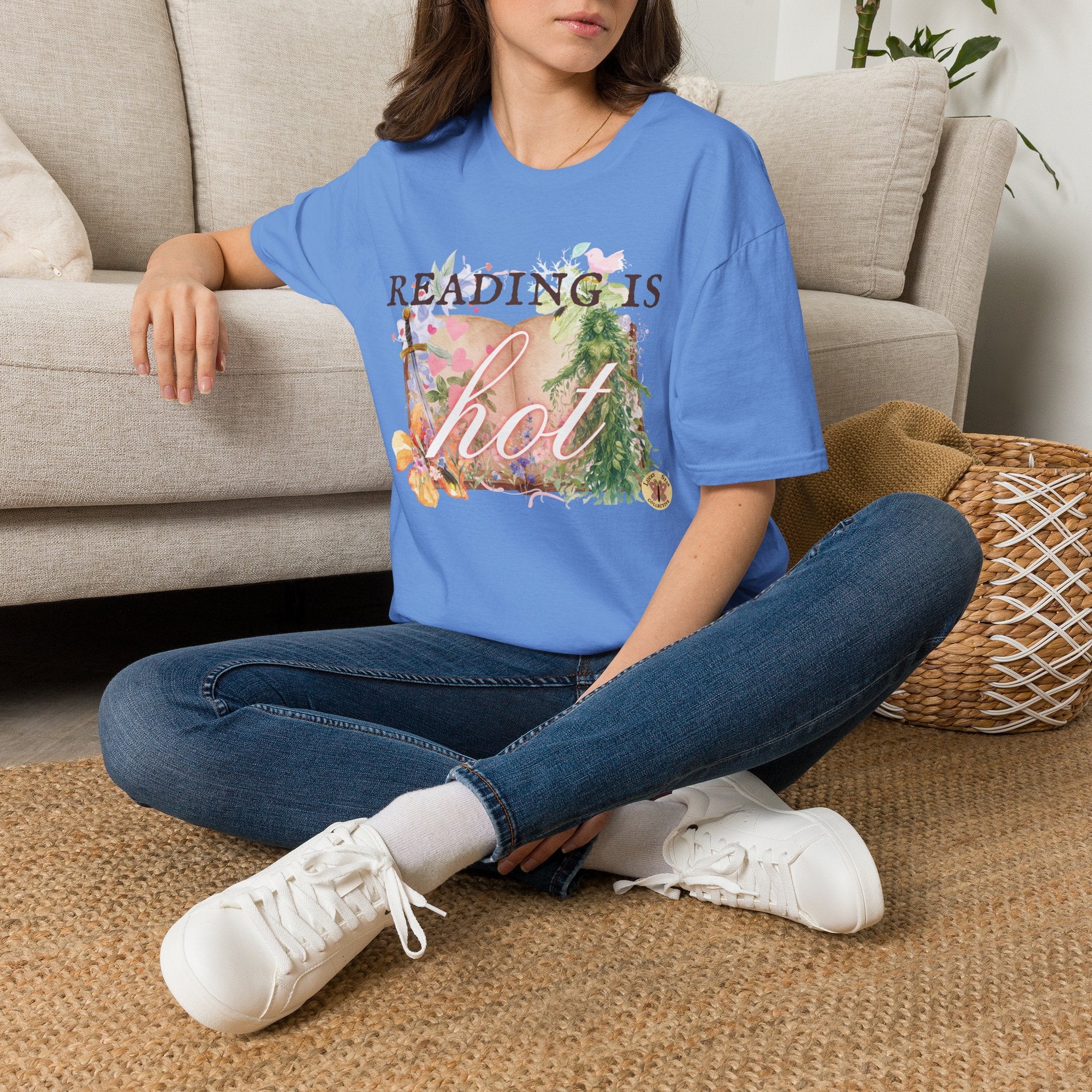 Reading is Hot Unisex T-Shirt - Green Planet
