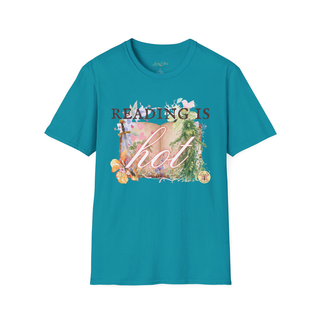 Reading is Hot Unisex T-Shirt - Green Planet