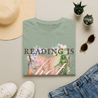 Reading is Hot Unisex T-Shirt - Green Planet