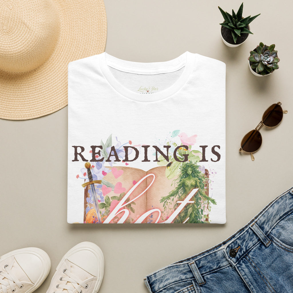 Reading is Hot Unisex T-Shirt - Green Planet
