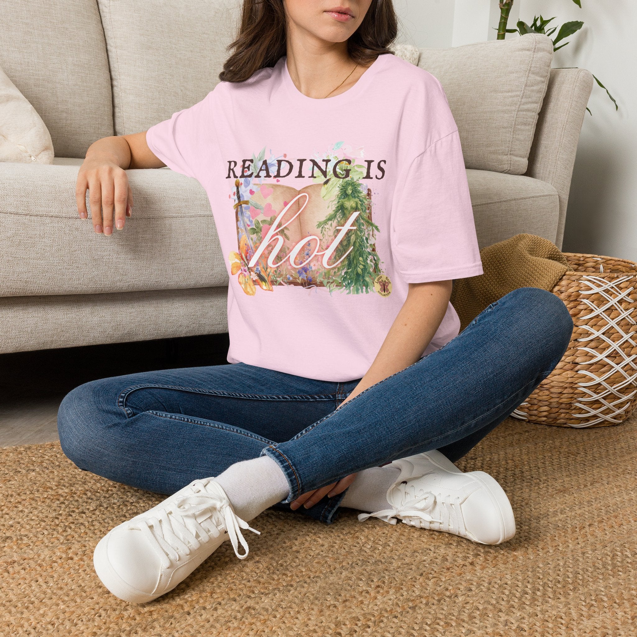 Reading is Hot Unisex T-Shirt - Green Planet