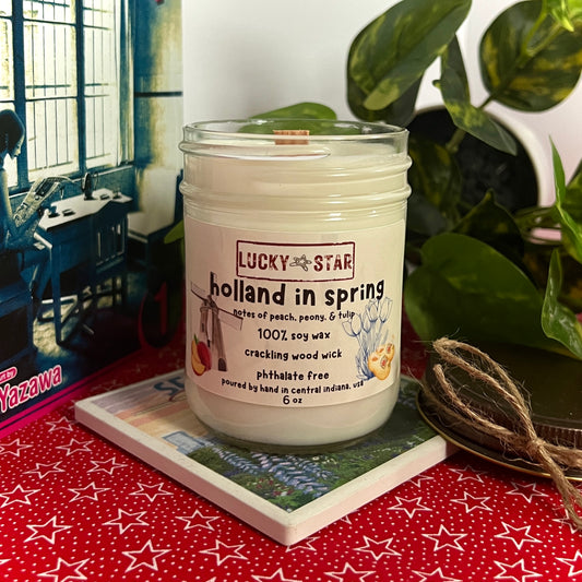 Holland In Spring Candle