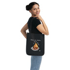 Campfire Stories Organic Canvas Tote Bag