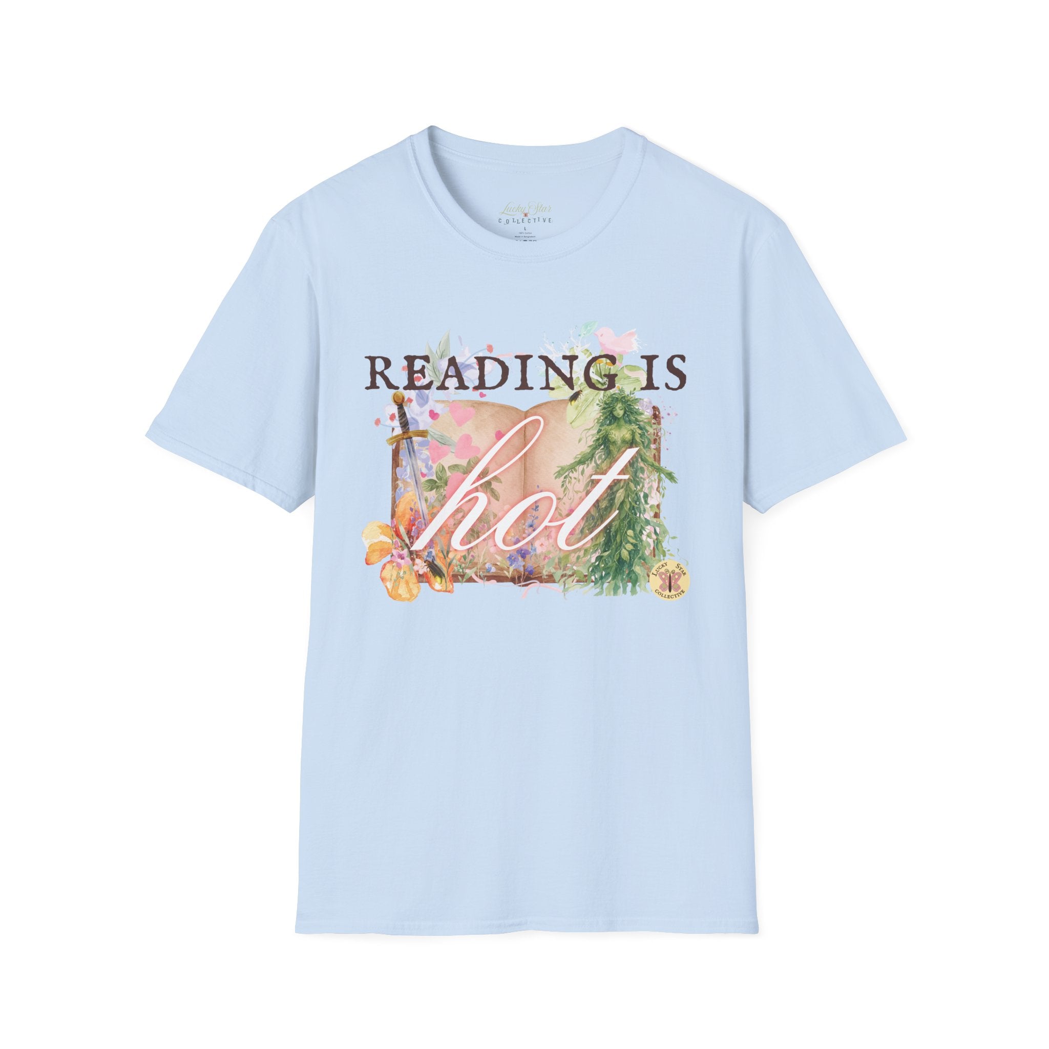 Reading is Hot Unisex T-Shirt - Green Planet