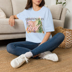 Reading is Hot Unisex T-Shirt - Green Planet