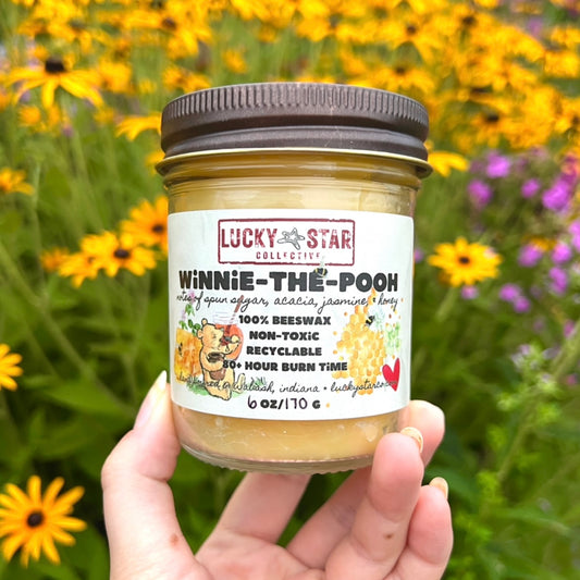 Winnie-the-Pooh Beeswax Candle
