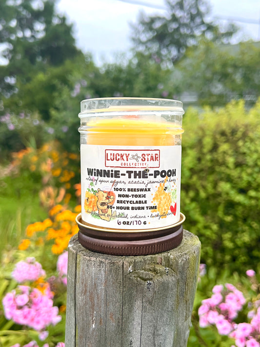 Winnie-the-Pooh Beeswax Candle