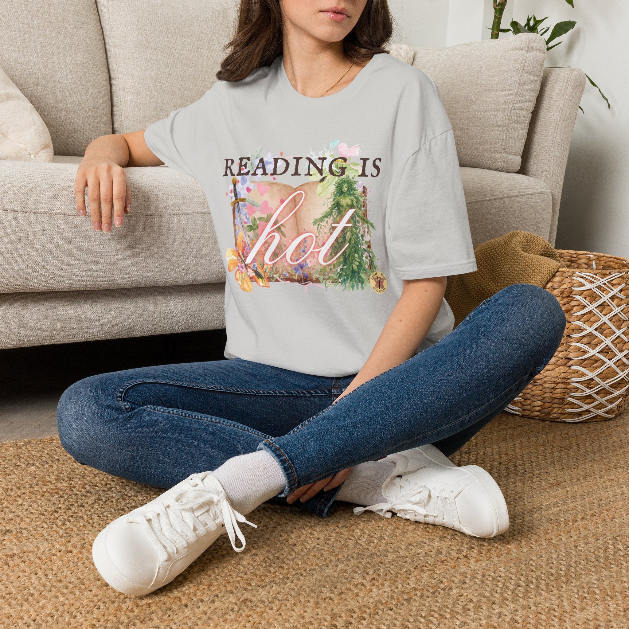 Reading is Hot Unisex T-Shirt - Green Planet