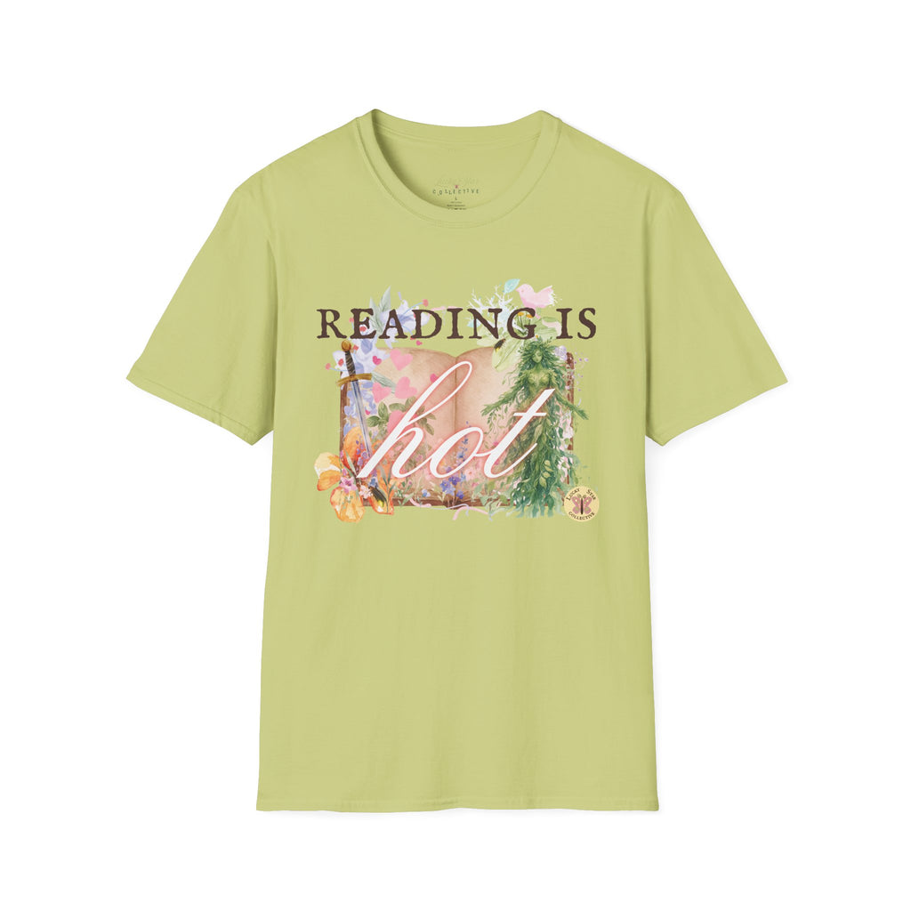 Reading is Hot Unisex T-Shirt - Green Planet