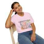 Reading is Hot Unisex T-Shirt - Blue Wind