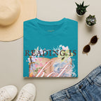Reading is Hot Unisex T-Shirt - Blue Wind