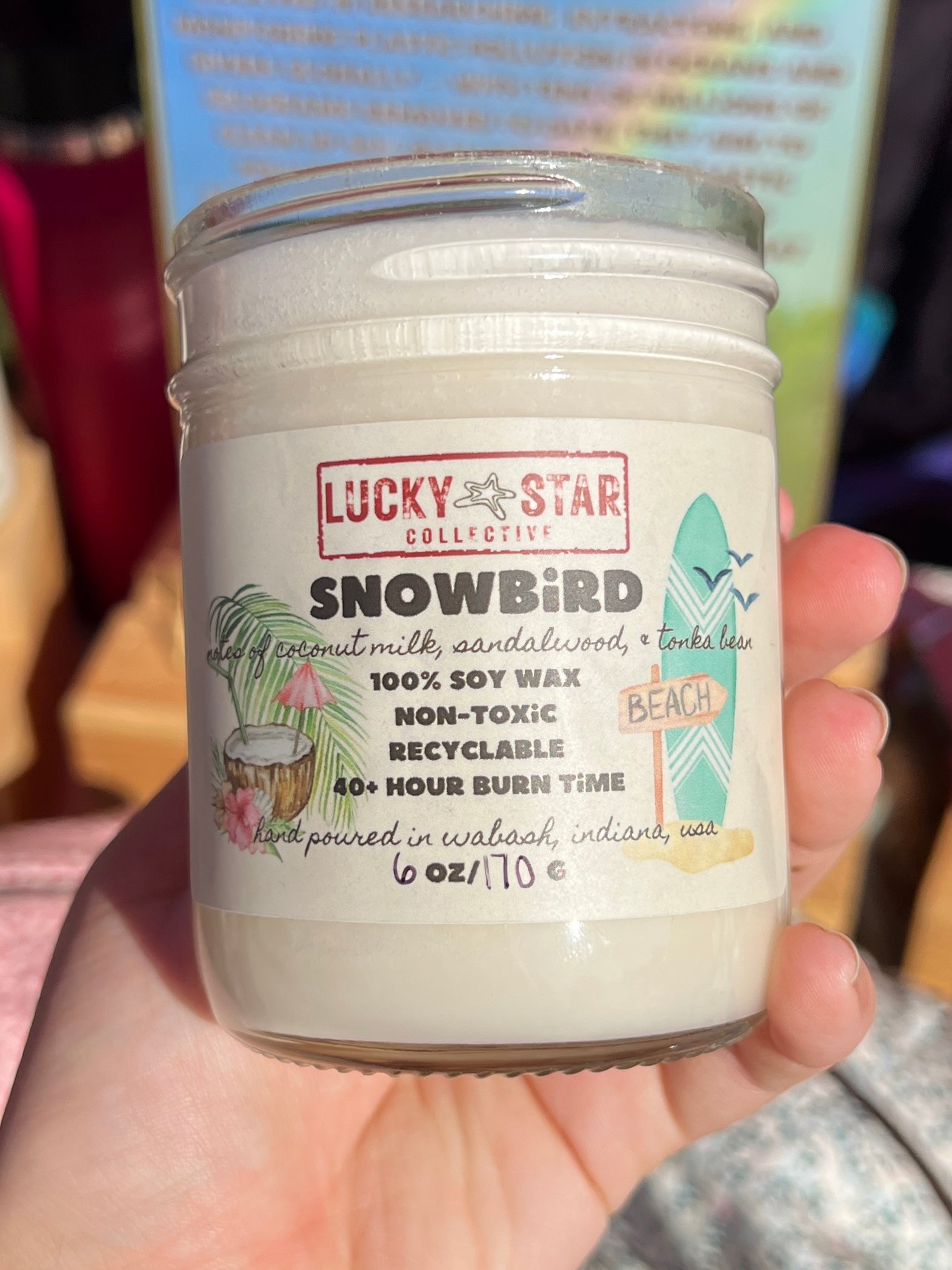 Snowbird Candle