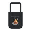 Campfire Stories Organic Canvas Tote Bag