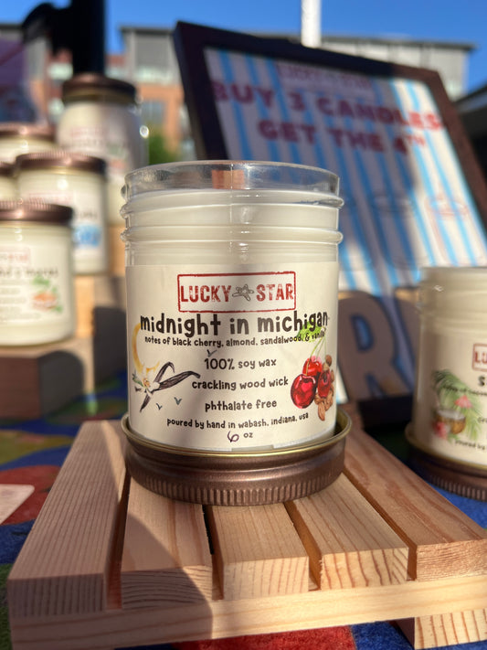 Midnight in Michigan Candle