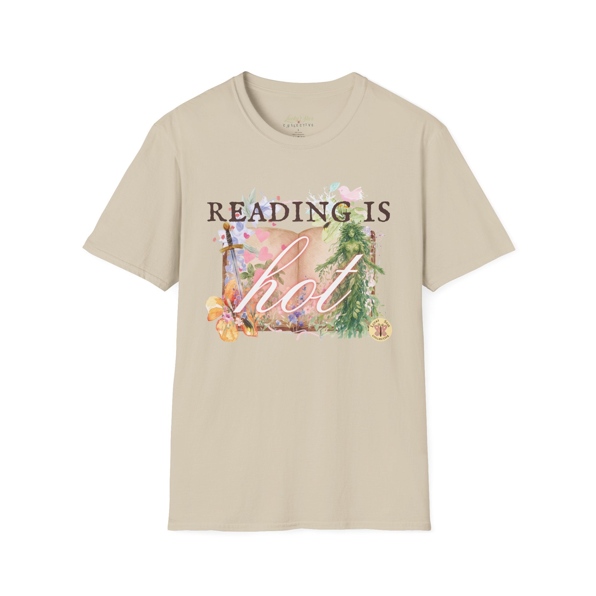 Reading is Hot Unisex T-Shirt - Green Planet