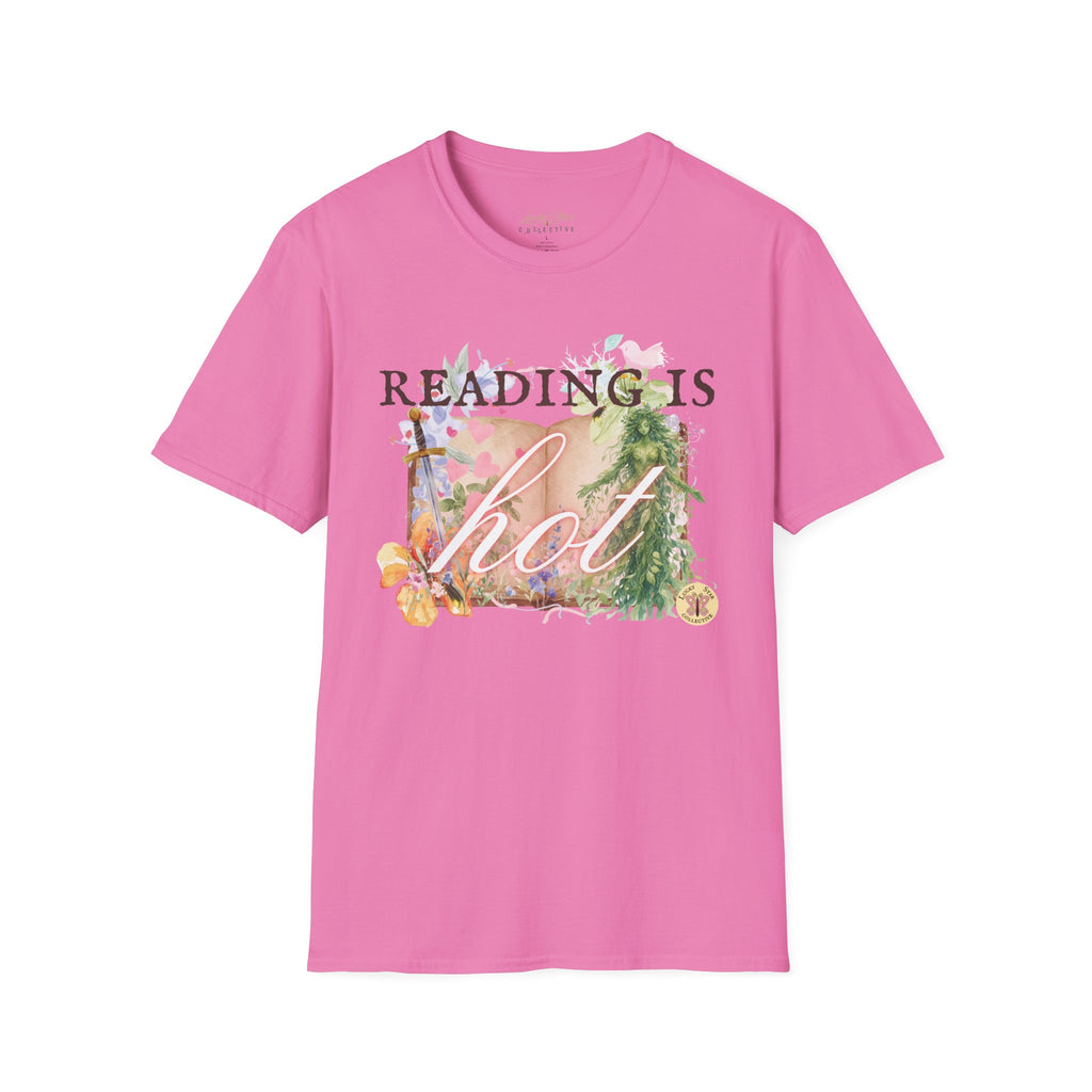 Reading is Hot Unisex T-Shirt - Green Planet