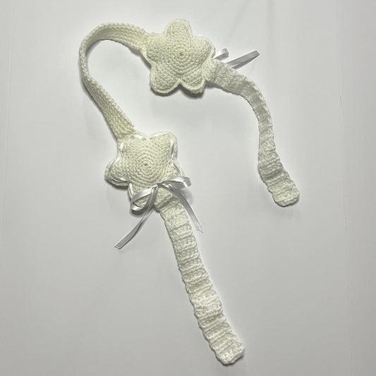 White Starmuff With Bows