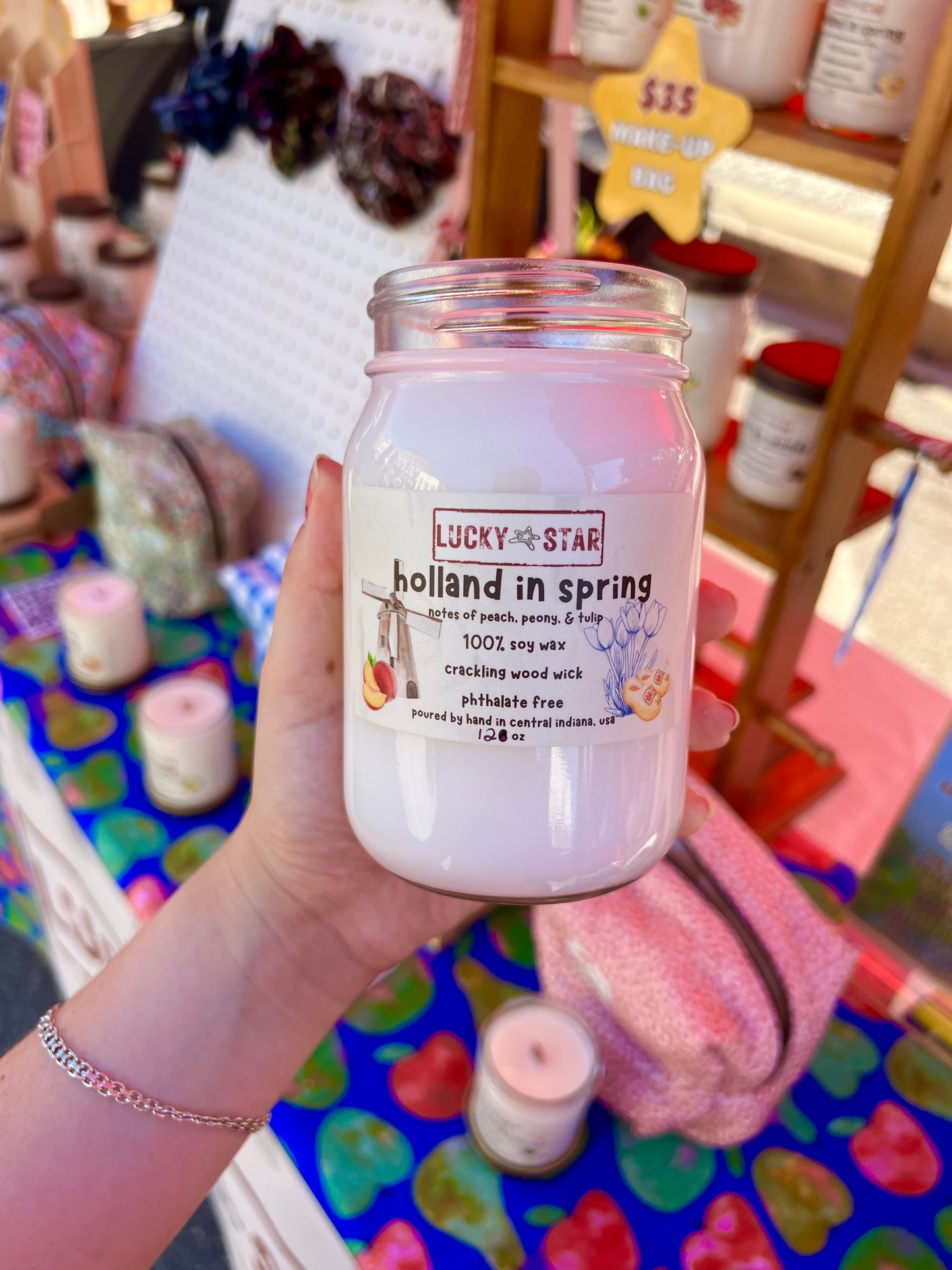 Holland In Spring Candle