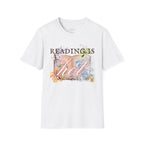 Reading is Hot Unisex T-Shirt - Blue Wind
