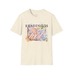 Reading is Hot Unisex T-Shirt - Blue Wind