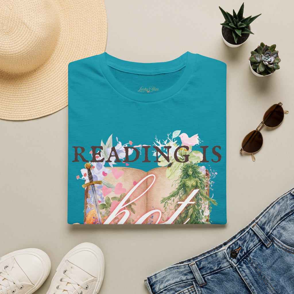 Reading is Hot Unisex T-Shirt - Green Planet