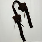 Brown Starmuff With Bows