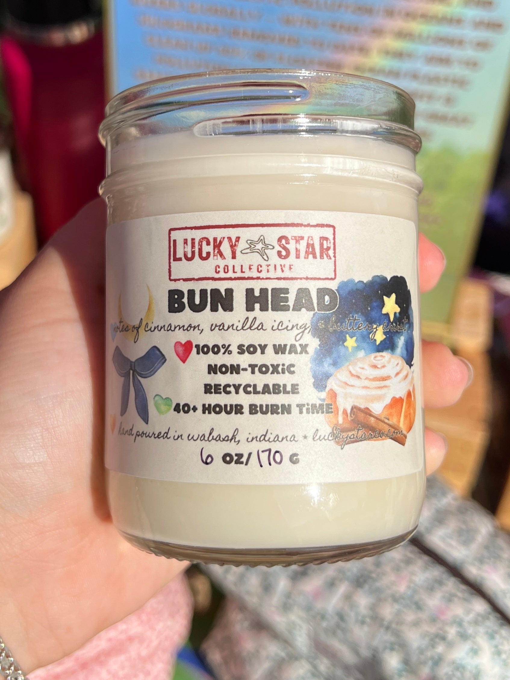Bun Head Candle