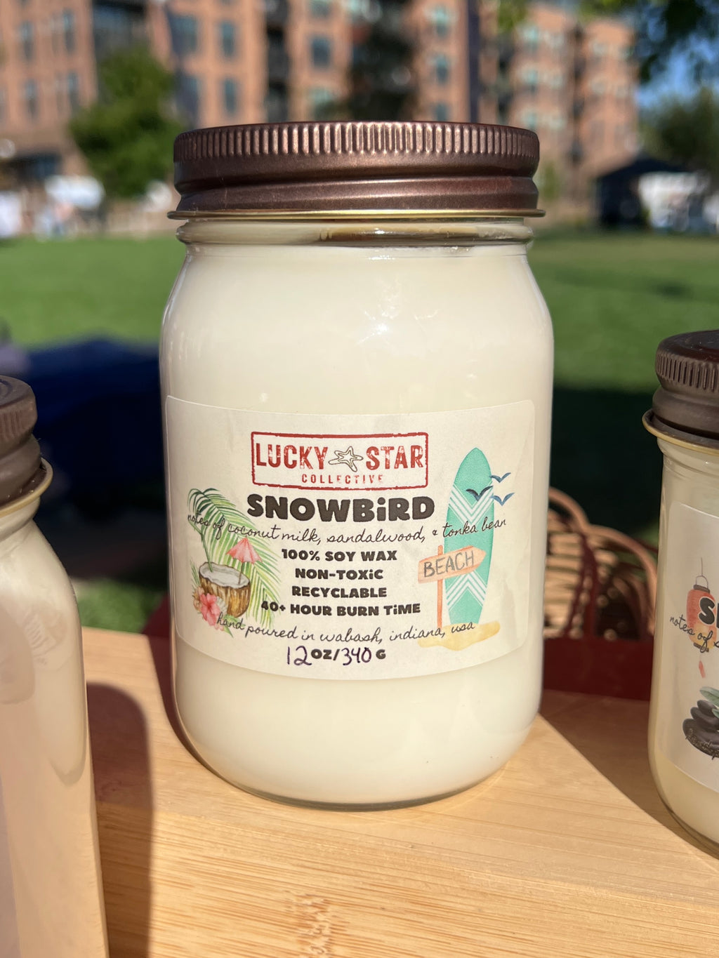 Snowbird Candle