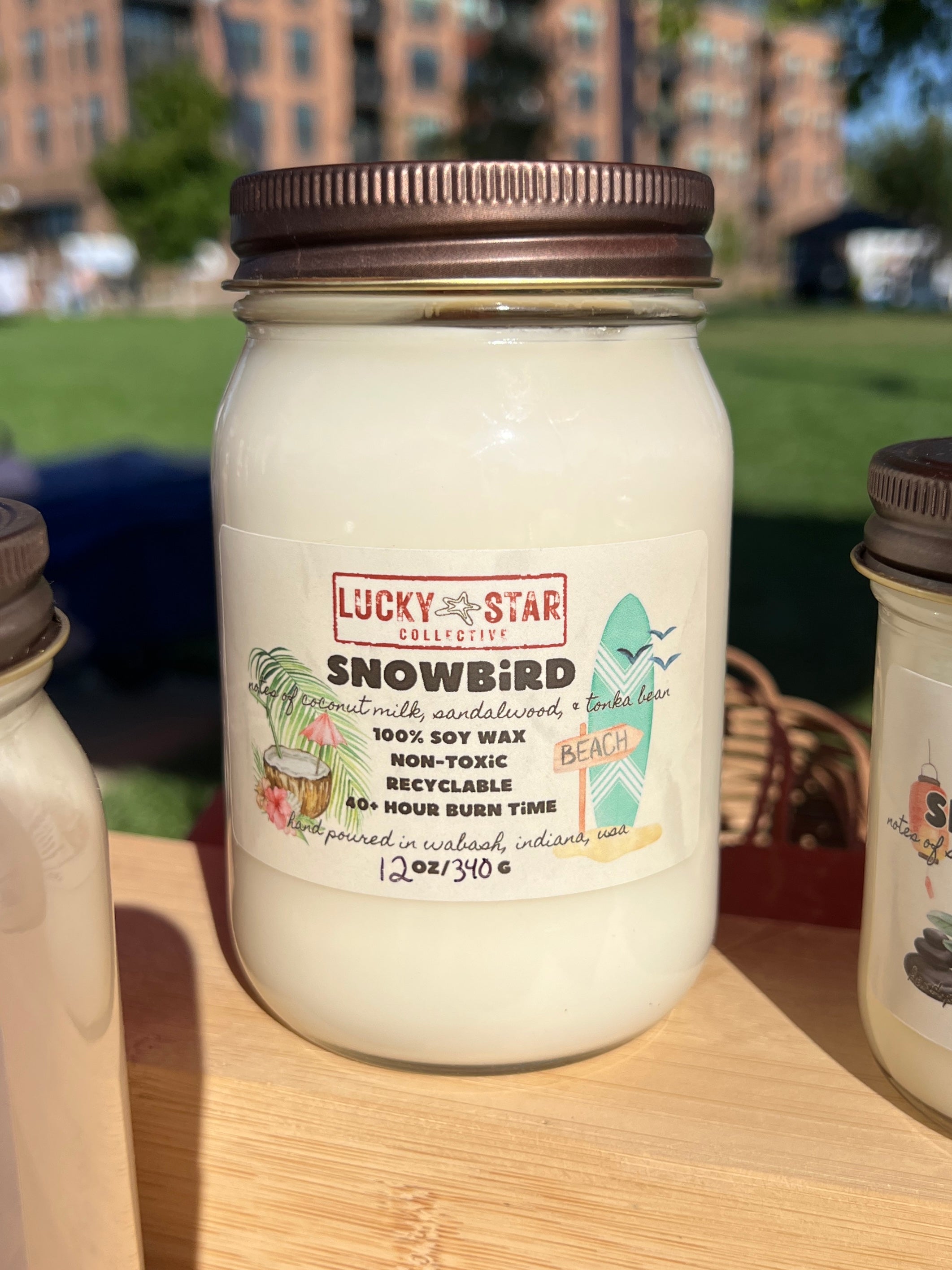 Snowbird Candle