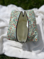 Poppies & Bugs Quilted Make-Up Bag