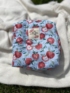 Apple Quilted Make-Up Bag