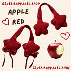 Red Starmuff with Bows