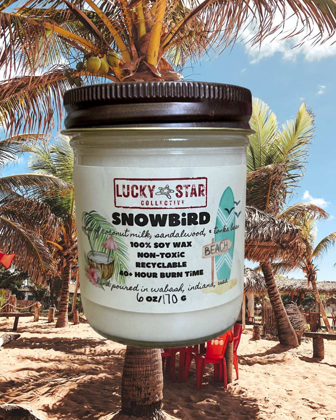 Snowbird Candle